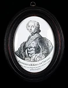 Plaque by Liverpool Printed Ware Manufactory, English, 1715-1775