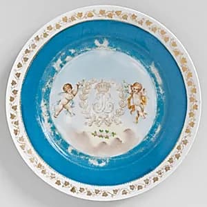 Plate with Monogram