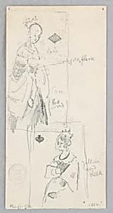 Playing cards by Robert Frederick Blum, American, 1857–1903