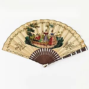 Pleated fan by Unknown