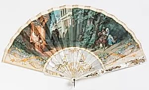 Pleated fan