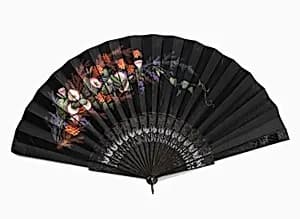 Pleated fan by Unknown