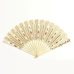 Pleated fan by Unknown