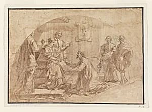 Pope Receiving Visitor