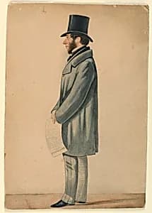 Portrait fo unknown man