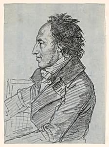 Portrait of Jean-Baptiste Joseph Wicar, French, 1762 – 1834