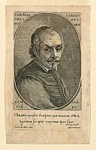 Portrait of Carolus Celanus (Celani) by Albertus Clouwet, Dutch, active in Italy, 1636 - 1679