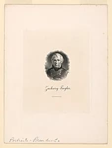 Portrait of Zachary Taylor by Bureau of Engraving and Printing, U.S. Department of the Treasury, Washington, D.C.