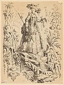 Print by Jean-Baptiste Pillement, French, 1728–1808