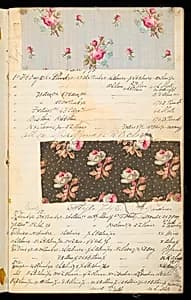 Printer's sample book by Cocheco Print Works, (Dover, NH, USA)
