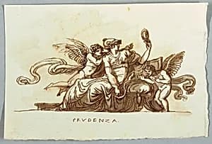 Prudence by Felice Giani, Italian, 1758–1823