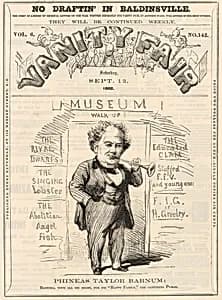 P.T. Barnum by Bobbett & Hooper Wood Engraving Co., active 1855 - 1870?