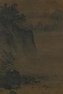 Rapids in a mountain valley