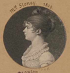 Rebecca Perry Drayton by Charles Balthazar Julien Févret de Saint-Mémin, 12 Mar 1770 - 23 Jun 1852
