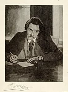 Robert Louis Stevenson by Henry Wolf