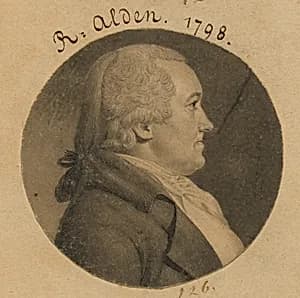 Roger Alden by Charles Balthazar Julien Févret de Saint-Mémin, 12 Mar 1770 - 23 Jun 1852
