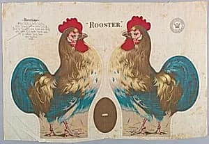 Rooster by Arnold Print Works, (North Adams, MA, USA)
