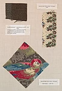 Sample card by Amoskeag Manufacturing Company, American