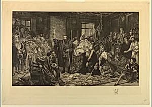 Scene of a Spanish Inquisition by Unknown