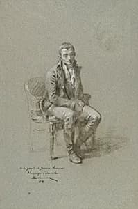 Seated Male Figure