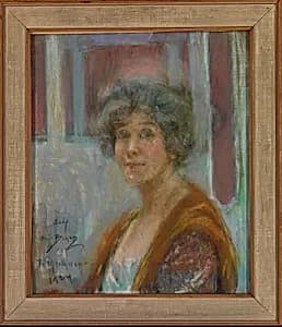 Self Portrait in 1924 by Alice Pike Barney