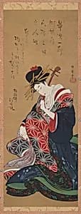 Portrait of Kitagawa Utamaro II 喜多川歌麿 二代目 (died 1831?)