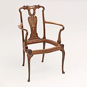 Sheffield armchair by Stephen Webb, English, active 1870 – 1885