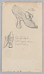 Shoe by Robert Frederick Blum, American, 1857–1903