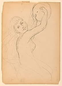 Sketch for a Bacchante