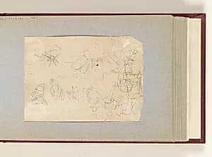 Sketches, Artillery on the March by Winslow Homer, American, 1836–1910