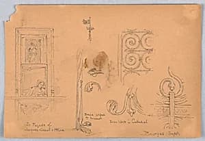 Sketches at Bourges by Arnold William Brunner, American, 1857–1925