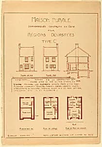 Standardized Rural House by Hector Guimard, (French, 1867–1942)