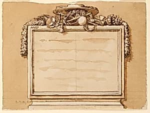 Standing frame by Giuseppe Barberi, Italian, 1746–1809