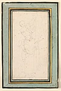 Standing Laundress