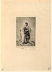 Standing Turkish Lady