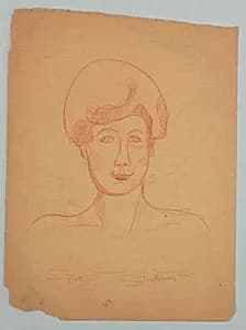 Study for portrait, Bell Tilghman