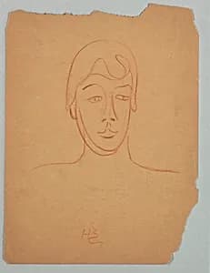 Study for portrait, Bell Tilghman