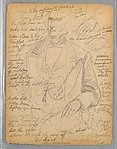 Study for Portrait of Mr. Winthrop