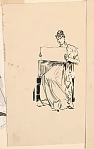 Study of a Young Woman by Unknown