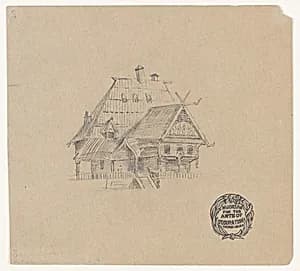 Swiss Chalet by Frederic Edwin Church, American, 1826–1900