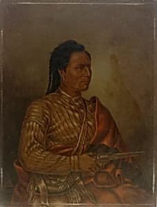 Ta-do-udo-sa (Prairie Chicken) by Antonion Zeno Shindler, 1813 Bulgaria-died Washington, DC 1899