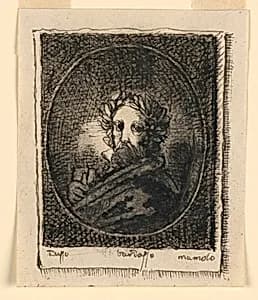 Tasso by Fortunato Duranti, Italian, 1787 - 1863