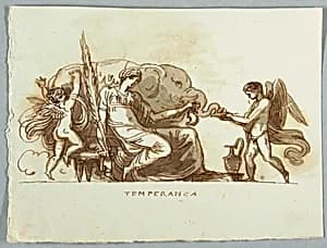 Temperance by Felice Giani, Italian, 1758–1823