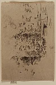 The Abbey Jubilee by James McNeill Whistler (1834-1903)