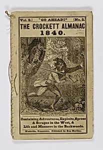 The Crockett Almanac by Ben Harding