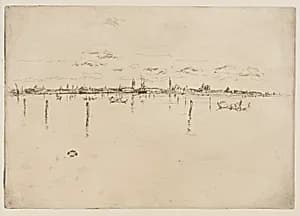 The Little Venice by James McNeill Whistler (1834-1903)