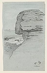 The Sphinx, Egypt by Elihu Vedder, American, 1836 – 1923