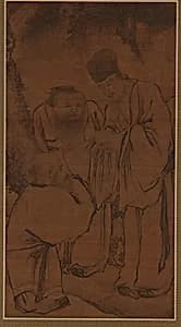 Portrait of Formerly attributed to Gong Kai 龔開 (1222-1307)