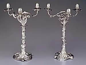 Three-Arm Candelabrum