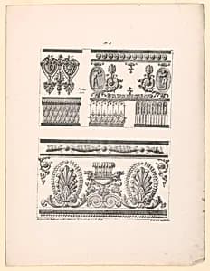 Three Friezes, plate 4 fr